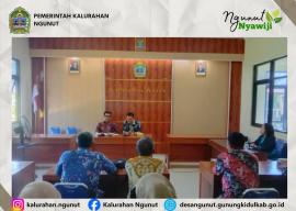 Optimalkan Pendapatan Daerah, Kalurahan Ngunut Ikuti Monitoring Evaluasi SPPT PBB-P2 